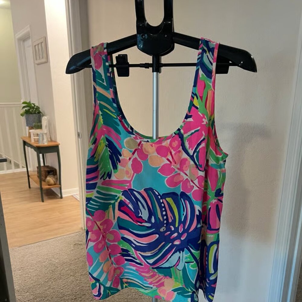 Lilly Pulitzer Silk Tank Top!